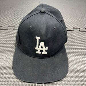 Los Angeles Dodgers Black Adjustable Snapback Hat By 47 Brand